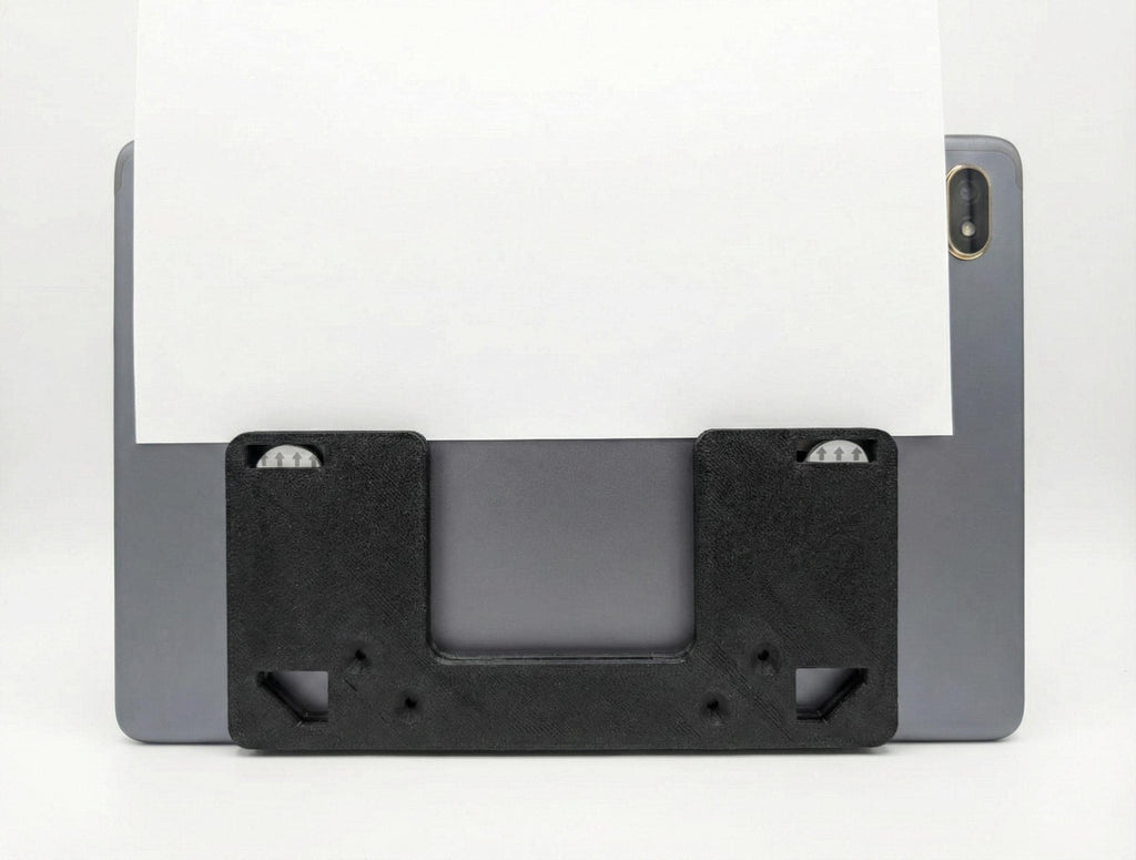 Frameless Tablet Wall Mount for iPad & Samsung - Charging Slot tablet wall mount, product view