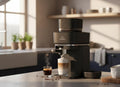 Bean Hopper Extender for Philips Baristina - 3 Sizes bean hopper, front view