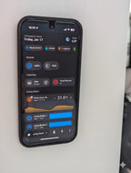 Frameless Phone Wall Mount System - Invisible Smartphone Bracket for HomeAssistant Remote, Spotify Player, Phone Camera Mount