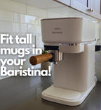 Drip Tray Height Extender for Philips Baristina - 2 Sizes coffee machine accessory, front view