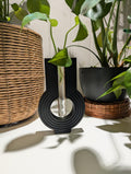 Wall Mounted Plant Propagation Station, Desk Planter for Plant Cuttings, Minimalist Rooting Vase, Water Bonsai Tube Holder