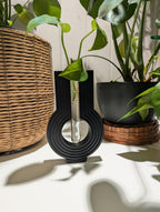 Wall Mounted Plant Propagation Station, Desk Planter for Plant Cuttings, Minimalist Rooting Vase, Water Bonsai Tube Holder