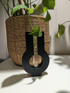Wall-Mounted Plant Propagation Station - Glass Rooting Vases plant propagation station, variant view