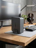 WiiM Pro Plus Vertical Stand vertical stand, front view