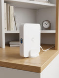 Vertical Desk Stand for Ubiquiti Cloud Gateway - Fits UCG-Max, UCG-Ultra, UCG-Fiber desk stand, front view
