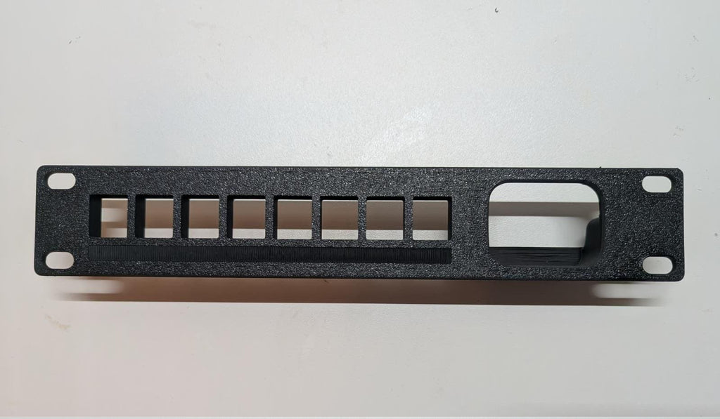 JetKVM Mount: Custom 1U Rack Bracket for 10-Inch Mini Racks, 19-Inch Full Racks, and 6-Inch Mini Racks For Homelab