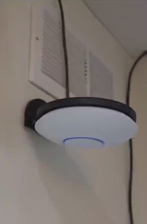 90 Degree Wall Arm Mount for Ubiquiti Unifi U6 Enterprise, U6 Pro, U7 Pro, U7 Pro Max, U6+, U7 Pro XG, U7 Pro XGS Wireless Access Points