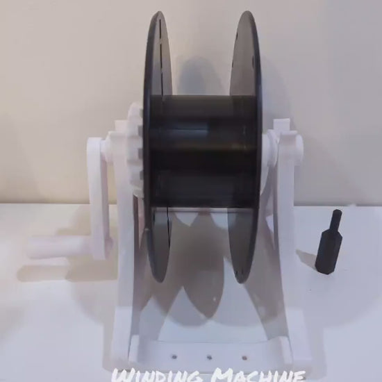 Winding Machine (Auto & Manual) with Drill Adapter for Yarn, Wool, Cords, Cables, Filament, Christmas Lights. Yarn winder, wool winder