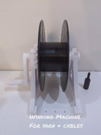 Winding Machine (Auto & Manual) with Drill Adapter for Yarn, Wool, Cords, Cables, Filament, Christmas Lights. Yarn winder, wool winder