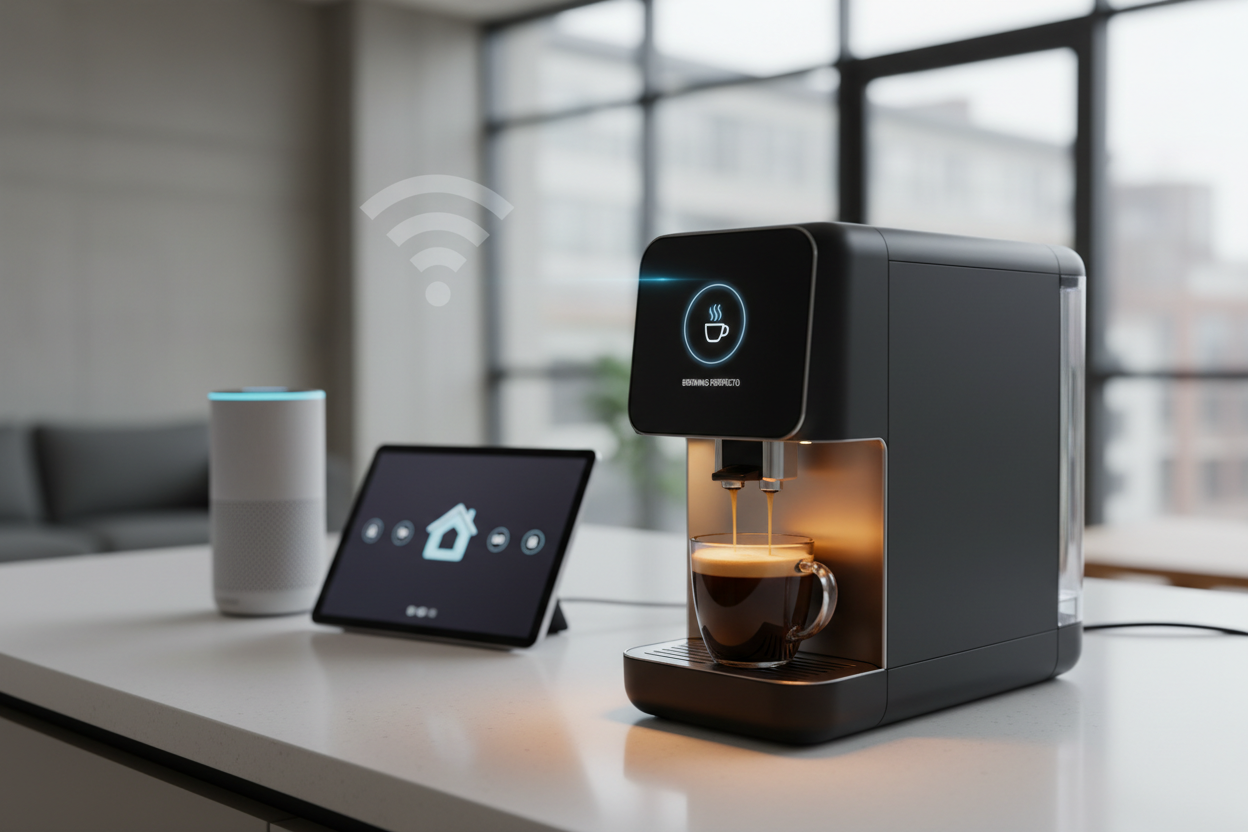 tech coffee wifi smarthome
