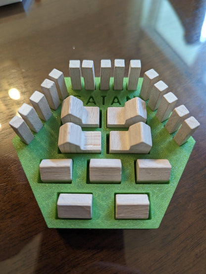 Game Piece Holders for Settlers Of Catan Board Game