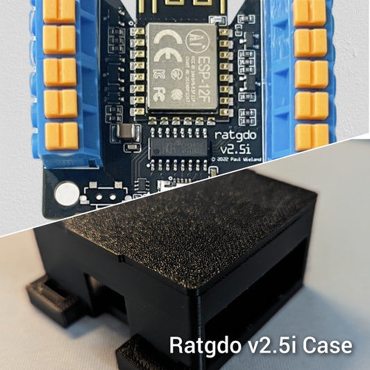 Ratgdo v2.5i  PCB Case Tooless Enclosure - Ratgdo Case for MyQ Alternative Esphome/Mqtt Board